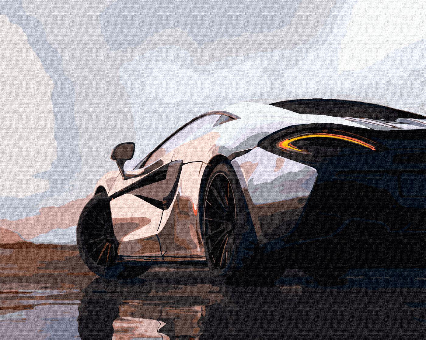 Картина по номерам Идейка Стальная мечта 40x50 см (KH2522)