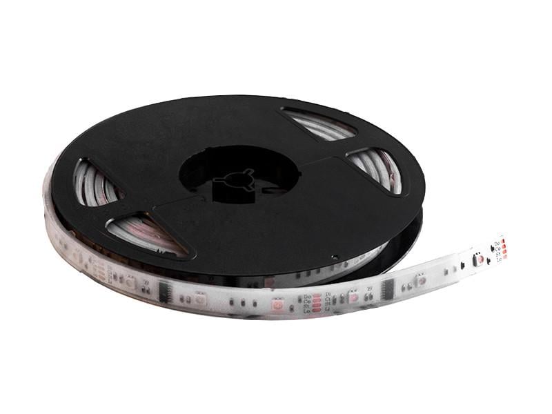 Светодиодная лента с эффектом бегущей волны 1 м SMD5050 30 LED 12В 7.2Вт/м IP68 RGB (667)