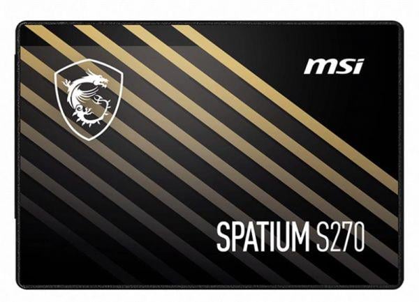 SSD-накопичувач MSI Spatium S270 480GB 2,5" SATAIII 3D TLC (S78-440E350-P83)
