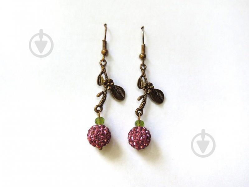 Женские серьги N16 Вишня (956016)