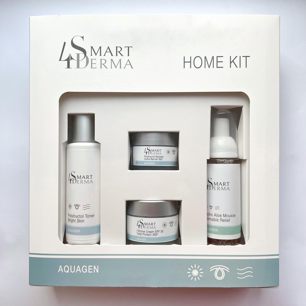 Набор экстраувлажнения Smart4Derma Aquagen HomeKit для всех типов кожи (1735539735)
