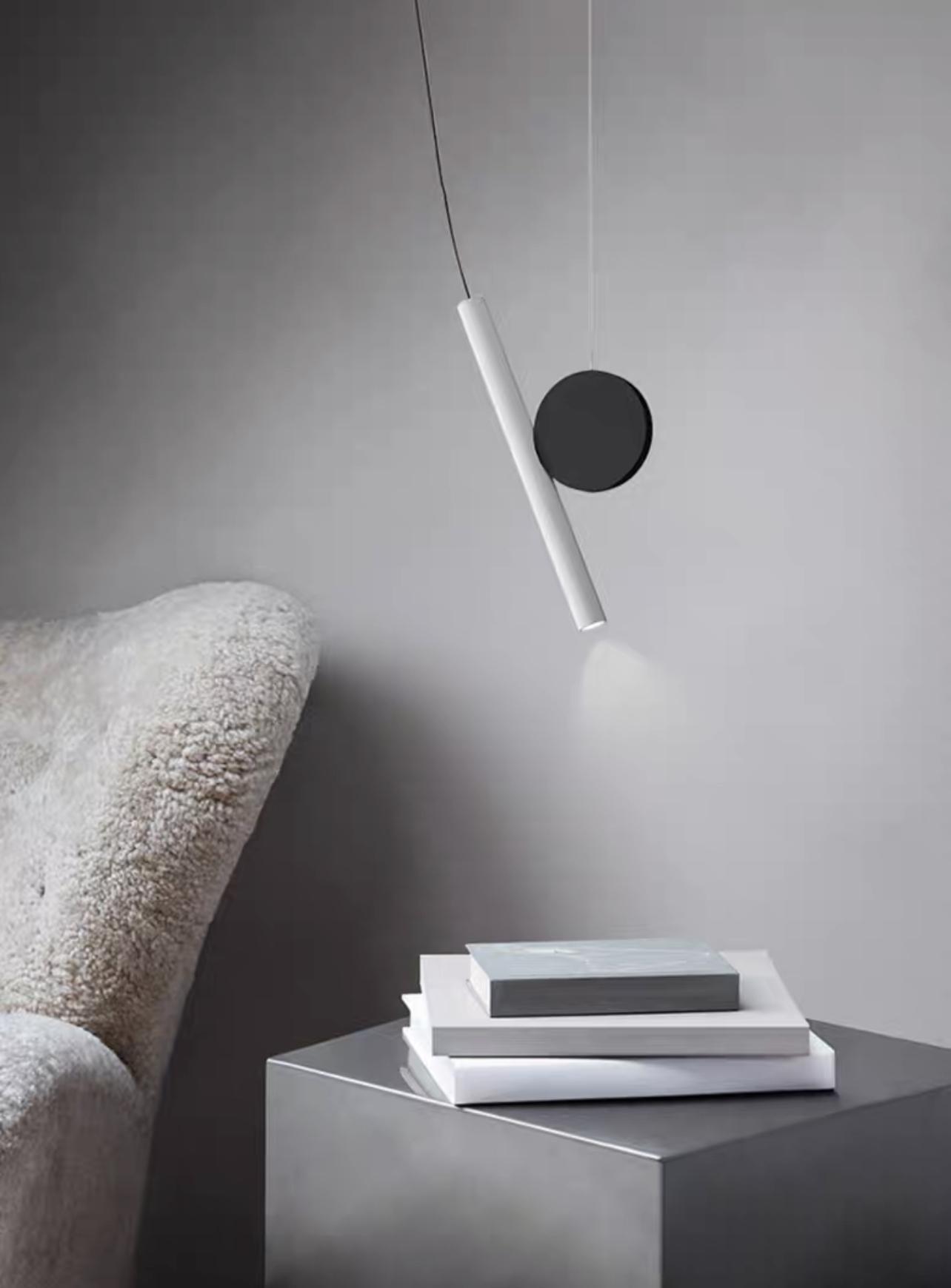 Люстра Tube Led (058884/1wt-bk-Romin-TS)