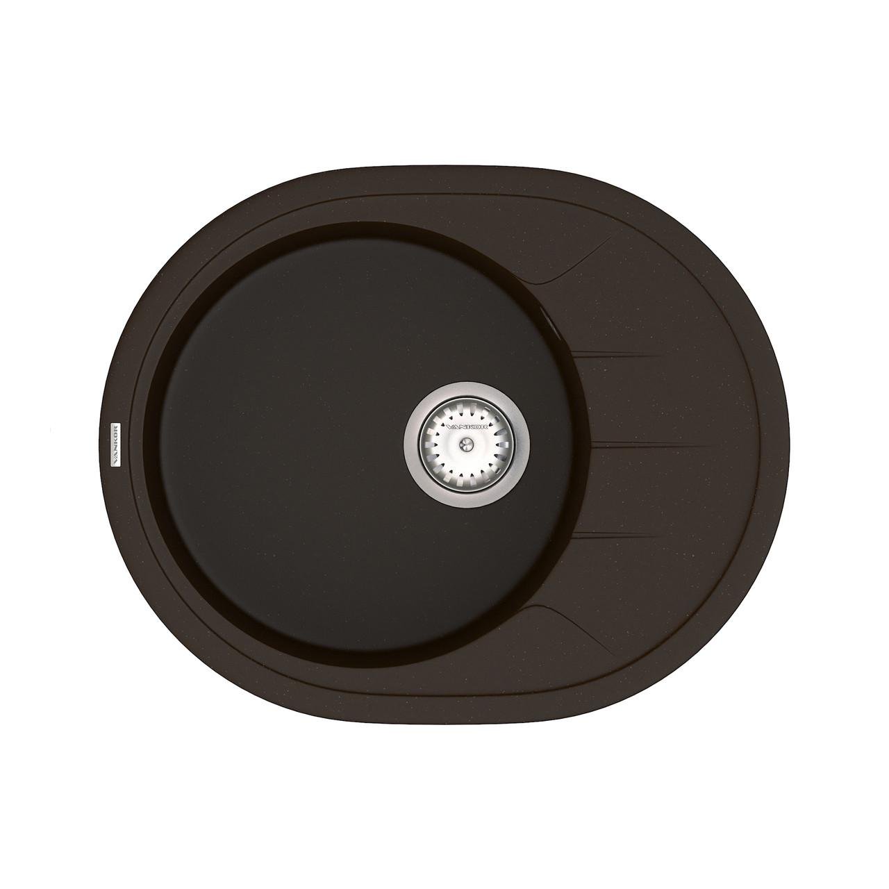 Кухонна мойка с сифоном Sity SMO 02.61 Chocolate