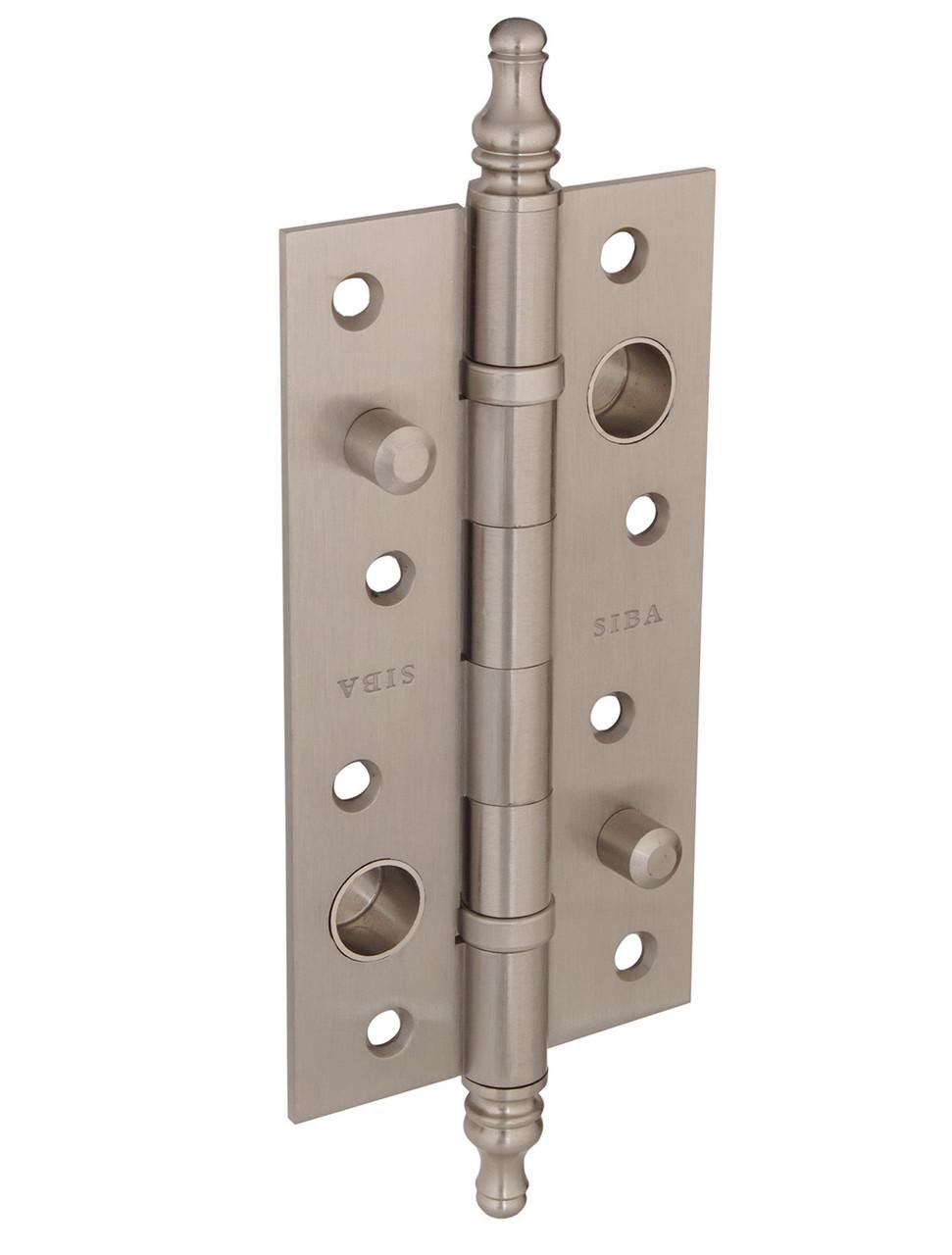 Петля дверна Siba універсальна з протиорізами 150 мм Матовий нікель (2BB 150x80x3mm CHP SN) Петля дверна Siba універсальна з протиорізами 150 мм Матовий нікель (2BB 150x80x3mm CHP SN)