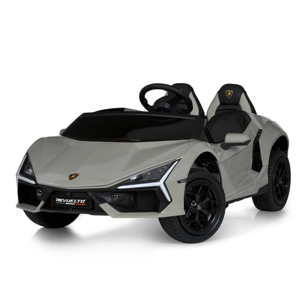 Детский электромобиль Bambi машина Lamborghini 24V 200W до 60 кг Серый (DE-169-E-633)