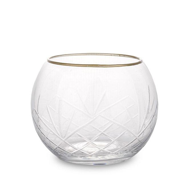 Подсвечник стеклянный Flora (34235)
