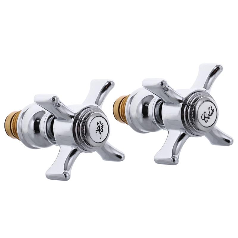 Ручки с кран-буксами Haiba EUS резина пара (AC0567)