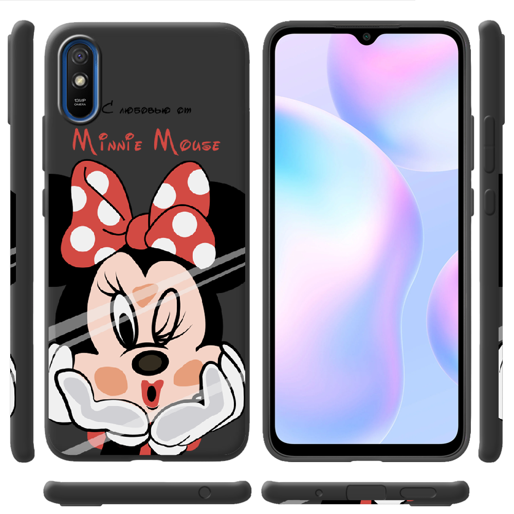 Чехол BoxFace Xiaomi Redmi 9A Lady M Черный силикон (40304-cc59-40509) - фото 2