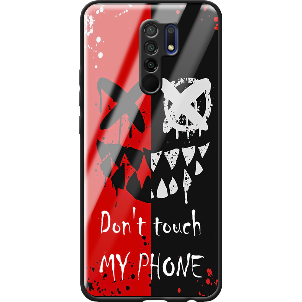 Чехол BoxFace Xiaomi Redmi 9 Bad Smile Черный силикон со стеклом (40233-up2468-40865) Чехол BoxFace Xiaomi Redmi 9 Bad Smile Черный силикон со стеклом (40233-up2468-40865)