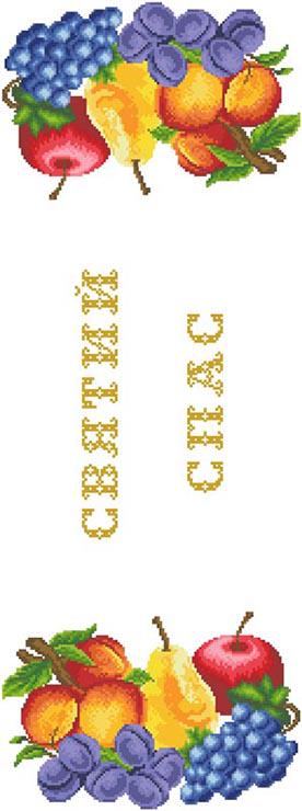 Схема на домотканой ткани Спасское полотенце-дорожка для вышивки бисером и нитками (ТР540) Схема на домотканой ткани Спасское полотенце-дорожка для вышивки бисером и нитками (ТР540)