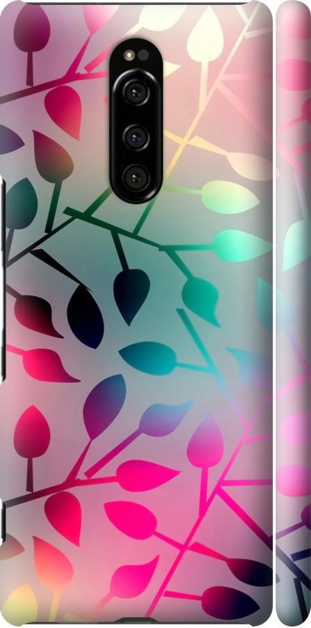 Чехол на Sony Xperia XZ4 Листья (2235m-1623-42517)