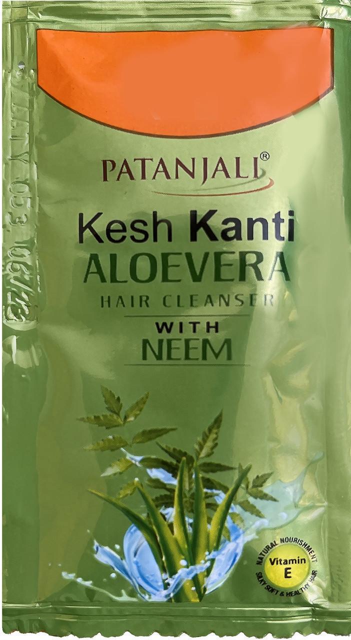 Шампунь-саше для волос Patanjali Ayurved Kesh Kanti Алоэ Вера 5,5 мл (2319233554)