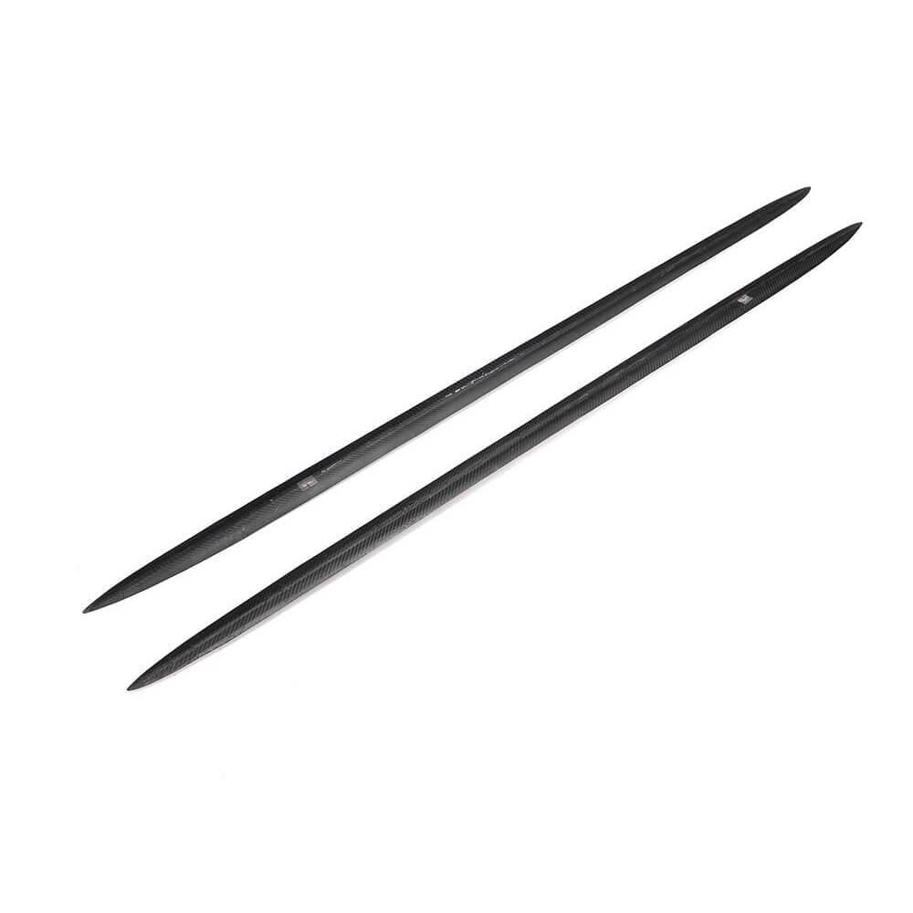Пороги боковые для AMG-Line/CLS63 AMG SD 2015-2018 DDCarbon для Mercedes CLS C218 2011-2018 гг. натуральный карбон (148098)
