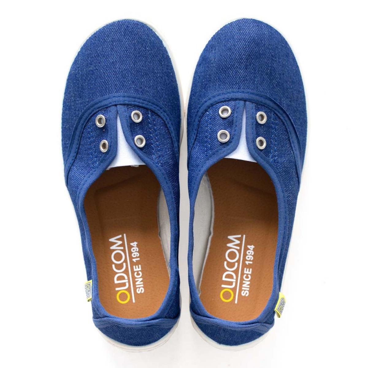 Слипоны Oldcom SARAH Denim р. 35 Cиний (4841347041655)