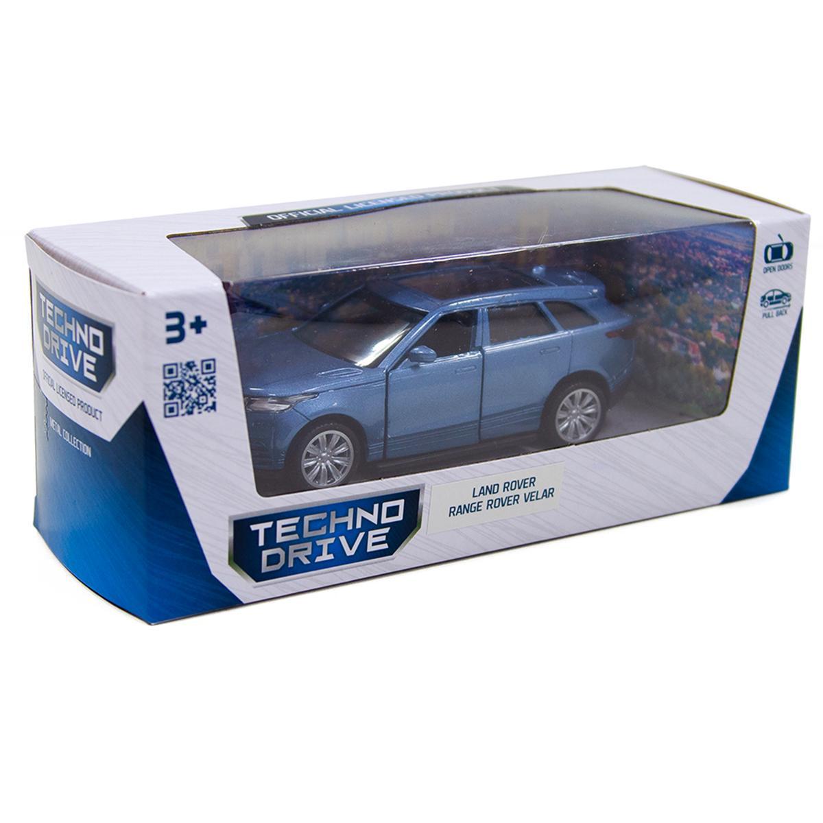Автомобіль модельний land rover range rover velar 250308 Синій (MTT-171631)