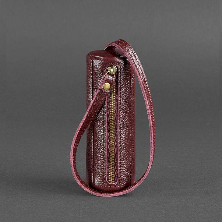 Ключница женская кожаная 3.0 Тубус Марсала (A-026549) - фото 5 Ключница женская кожаная 3.0 Тубус Марсала (A-026549) - фото 5