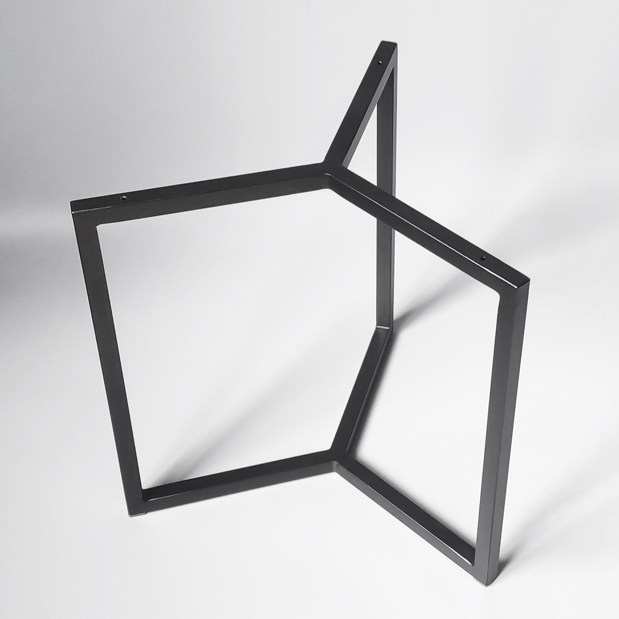 Каркас для журнального стола из металла Ø 500 мм H 450 мм Черный (1024) Каркас для журнального стола из металла Ø 500 мм H 450 мм Черный (1024)