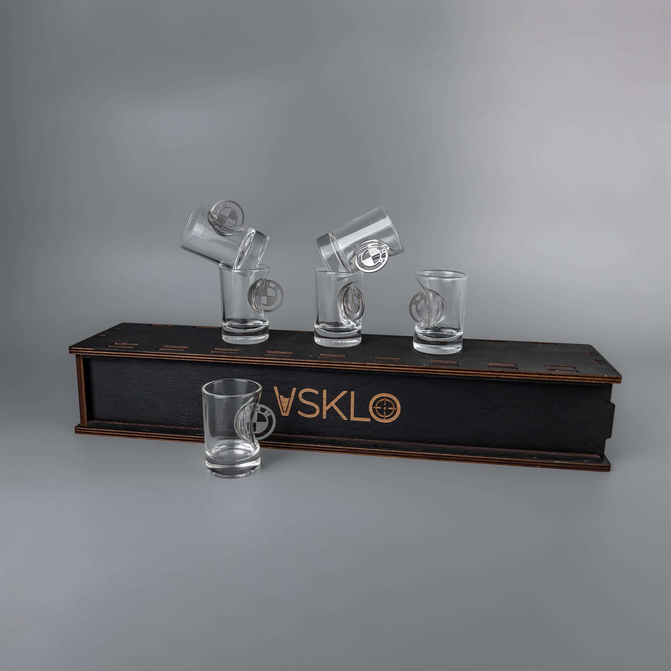 Набор рюмок на подставке BMW с упаковкой (24843161) - фото 3 Набор рюмок на подставке BMW с упаковкой (24843161) - фото 3