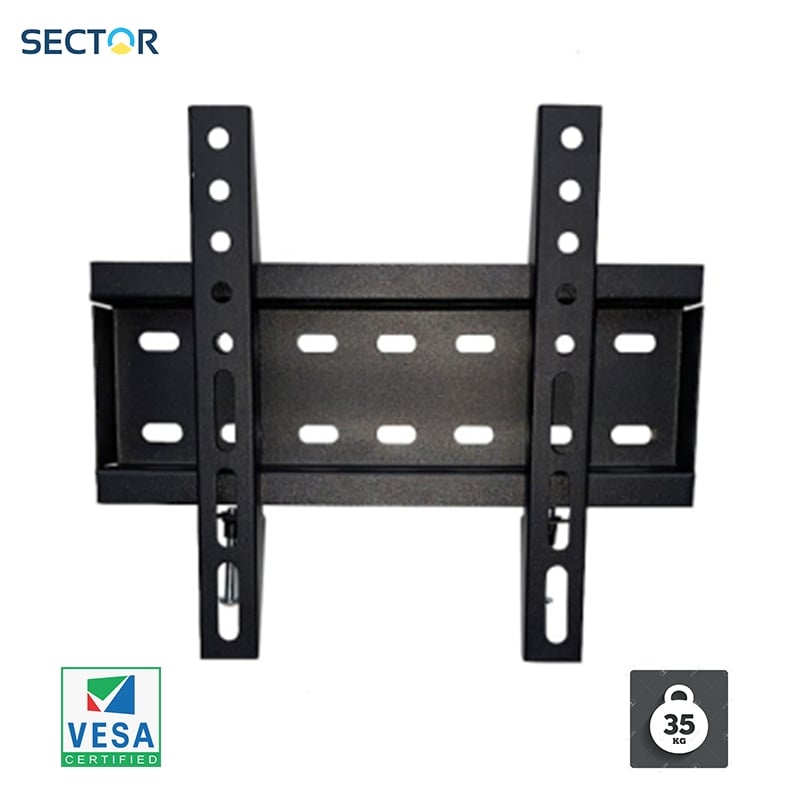 Кріплення для ТВ SECTOR TV20F кронштейн настінний 23-43" Black (26832137) - фото 17 Кріплення для ТВ SECTOR TV20F кронштейн настінний 23-43" Black (26832137) - фото 17