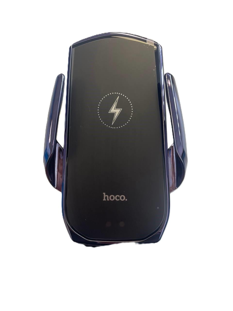 Тримач Hoco CA202 Plus з безпровідною зарядкою Black/Grey