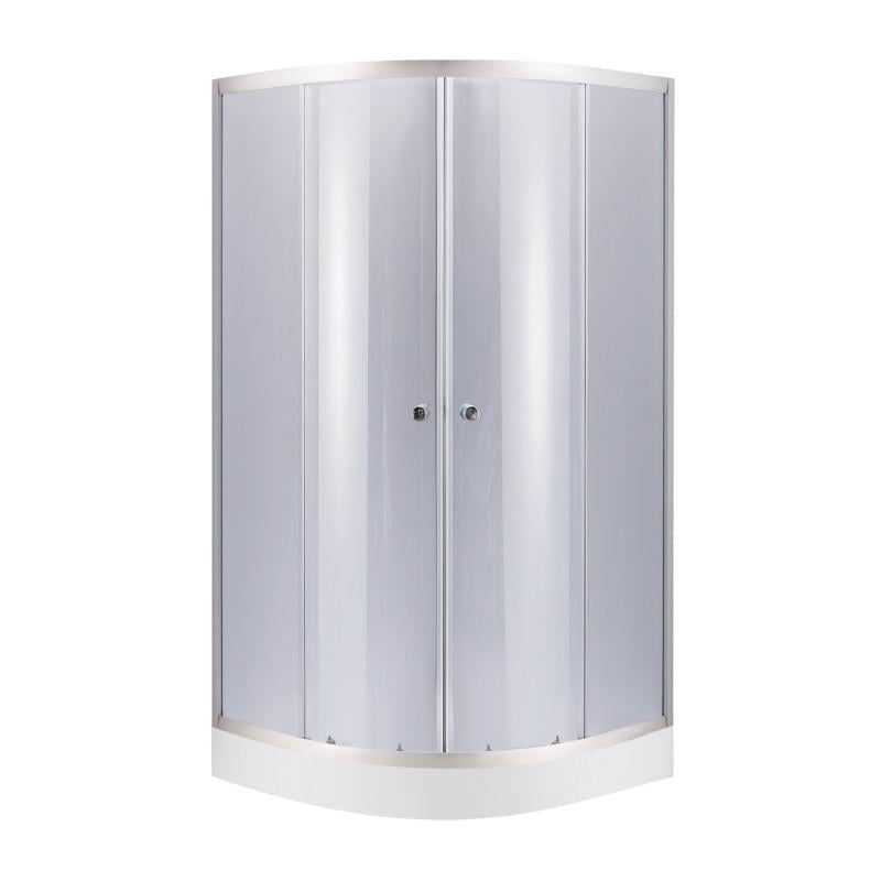 Дверь стеклянная Lidz Gray ŁATWA SC90x90.LOW.GR тонированная (FRRS00041758)