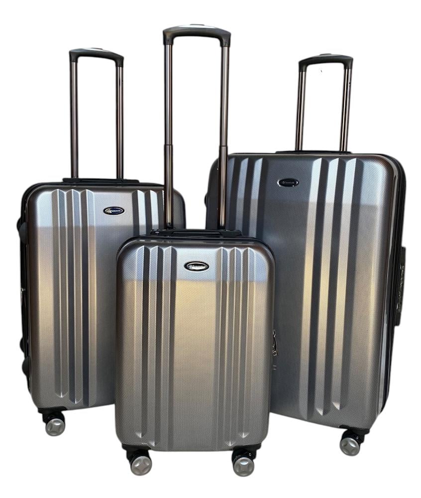 Комплект чемоданов Snowball 91603 Серый (a19c682654ffeaf2e7dc31a792d8d3d0)