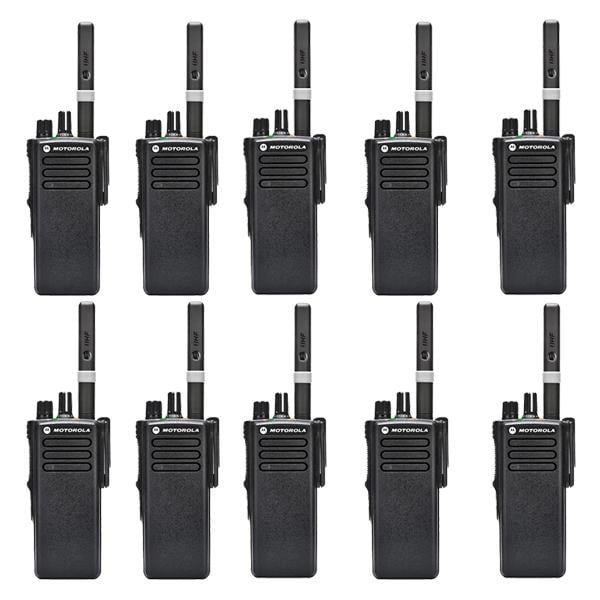 Комплект цифровых раций Motorola DP4400e UHF 2450 мАч 10 шт. Комплект цифровых раций Motorola DP4400e UHF 2450 мАч 10 шт.