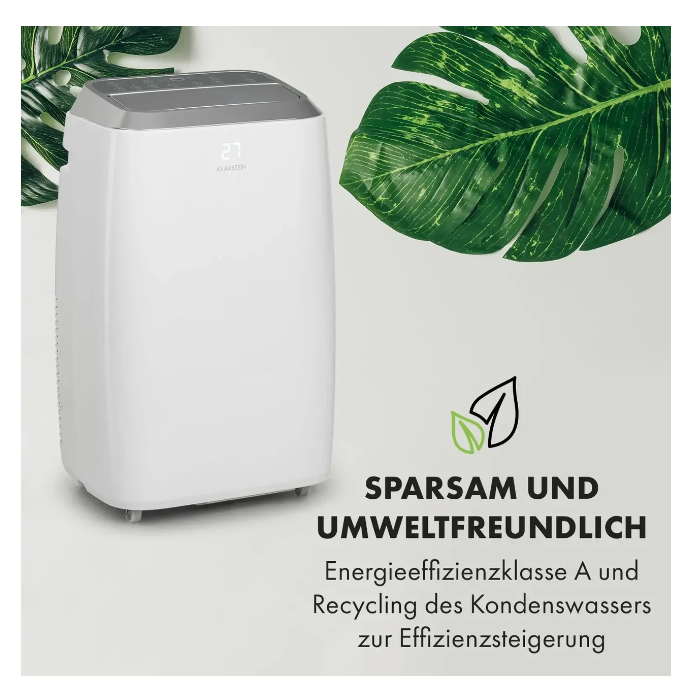 Напольный кондиционер для дома KLARSTEIN Iceblock ProSmart Smart 12000 БТЕ 1345 Вт (10034645) - фото 4 Напольный кондиционер для дома KLARSTEIN Iceblock ProSmart Smart 12000 БТЕ 1345 Вт (10034645) - фото 4