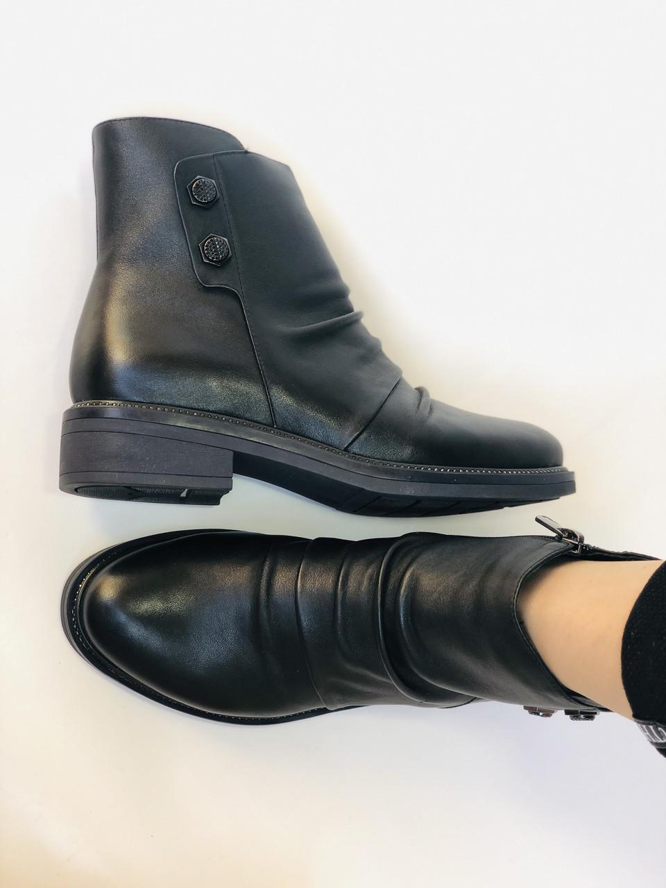 Ботинки женские осенние Molka р. 36 23,5 см Черный (2369) - фото 5 Ботинки женские осенние Molka р. 36 23,5 см Черный (2369) - фото 5