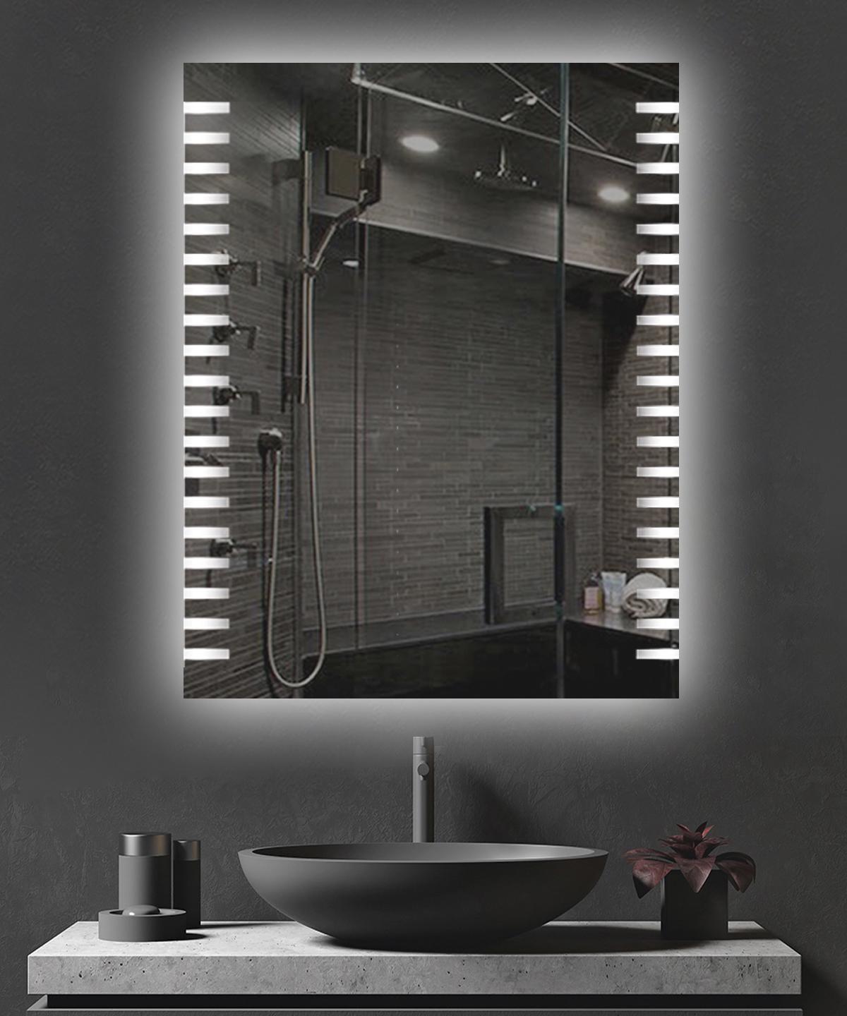 Зеркало Dim Dzerkal TAVO с LED-подсветкой 70х120 см (1447)