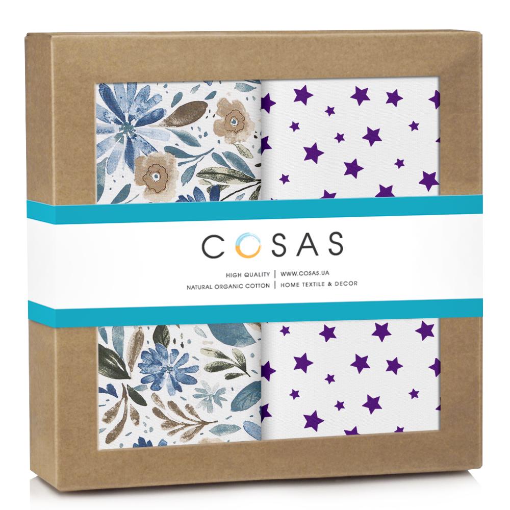 Пеленки детские Cosas Flowers многоразовые 2 шт. (4822052227411) Пеленки детские Cosas Flowers многоразовые 2 шт. (4822052227411)