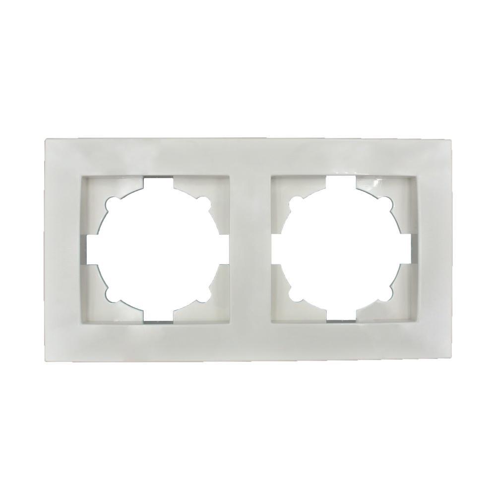 Рамка двухместная EL-BI VEGA Белый (00000024619)