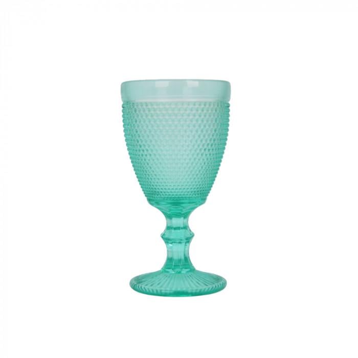 Набір келихів скло Art Orleans VB900 6 шт. Бірюзовий (DR000104) - фото 1 Набір келихів скло Art Orleans VB900 6 шт. Бірюзовий (DR000104) - фото 1