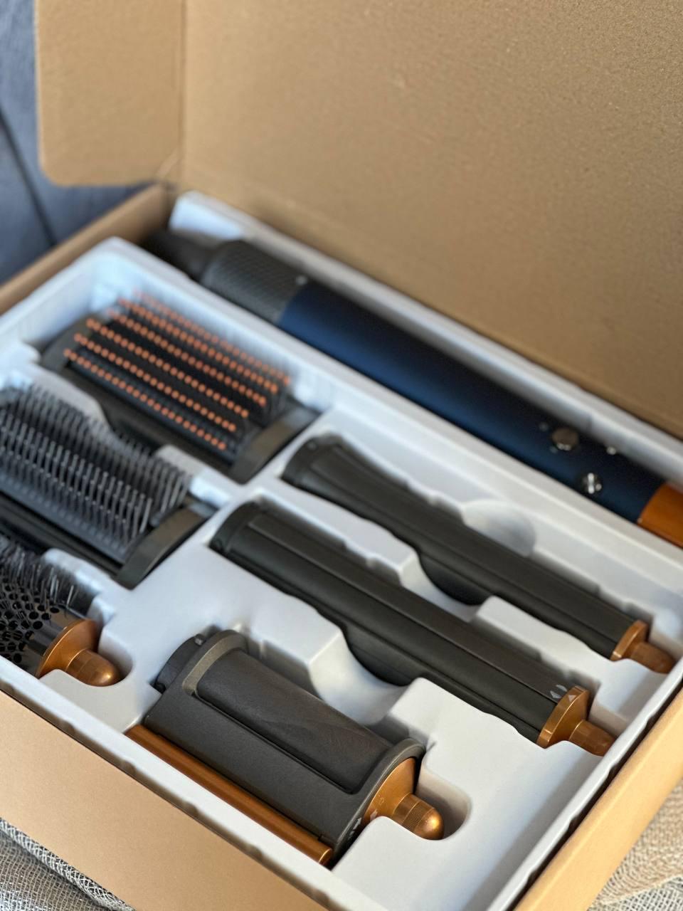 Мультистайлер для волос Smart X9BL X Airwrap Complete Long 6 насадок Синий (X9BL) - фото 3 Мультистайлер для волос Smart X9BL X Airwrap Complete Long 6 насадок Синий (X9BL) - фото 3