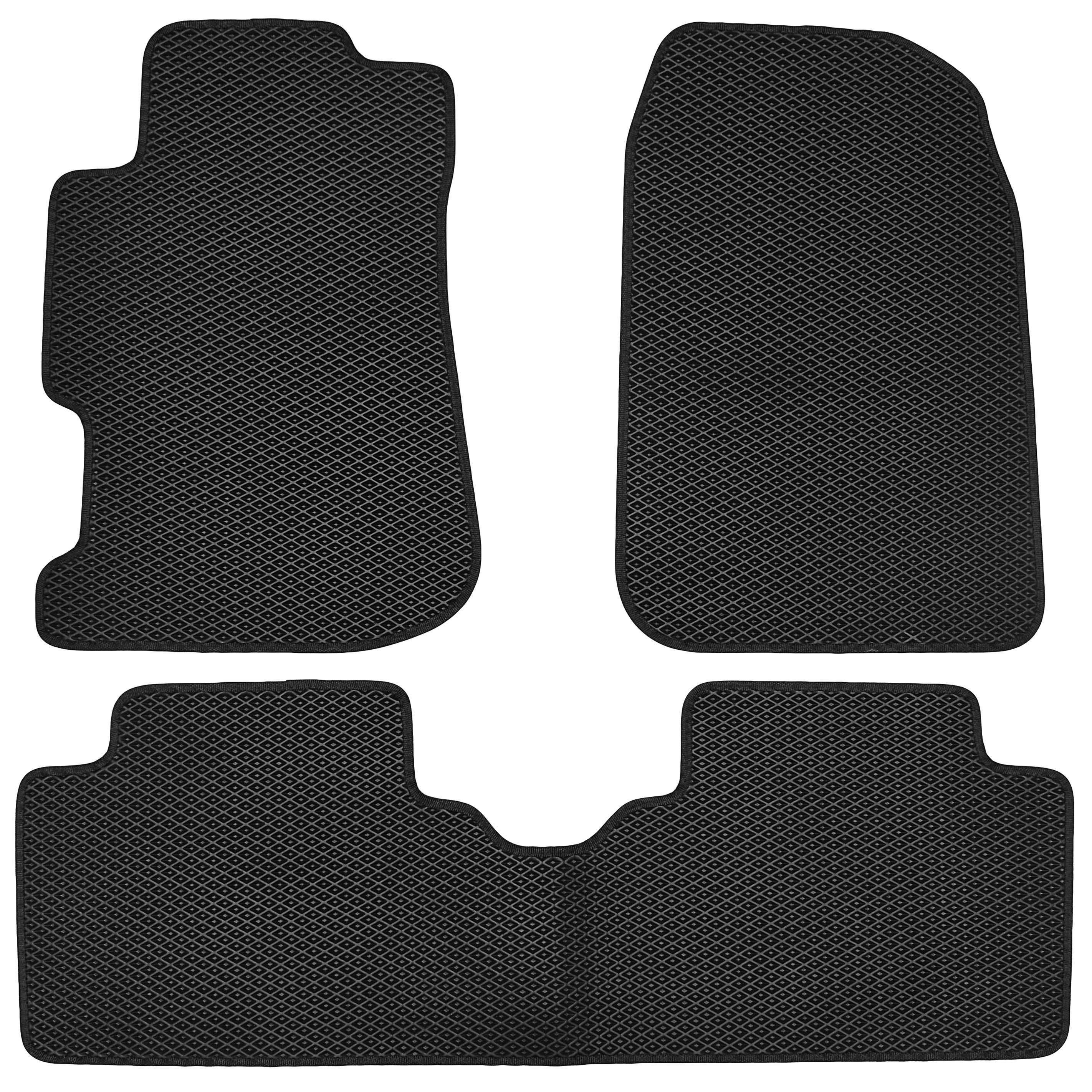 Коврики в салон для Honda Civic 2004-2006 EVA-полимерные Черный