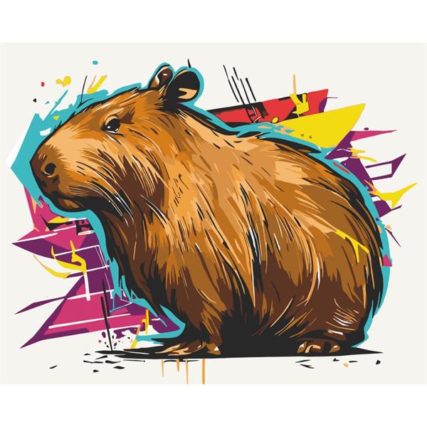 Картина по номерам ART CRAFT Капибара 40х50 см (11574-AC)