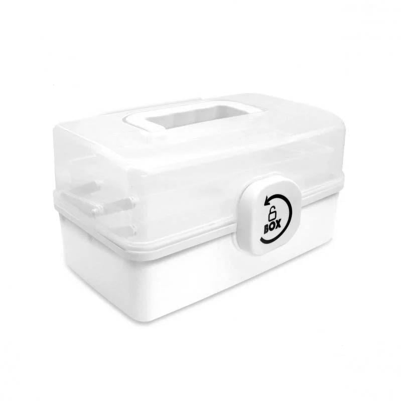 Аптечка-органайзер для ліків MVM PC-16 S Білий (PC-16 S WHITE)