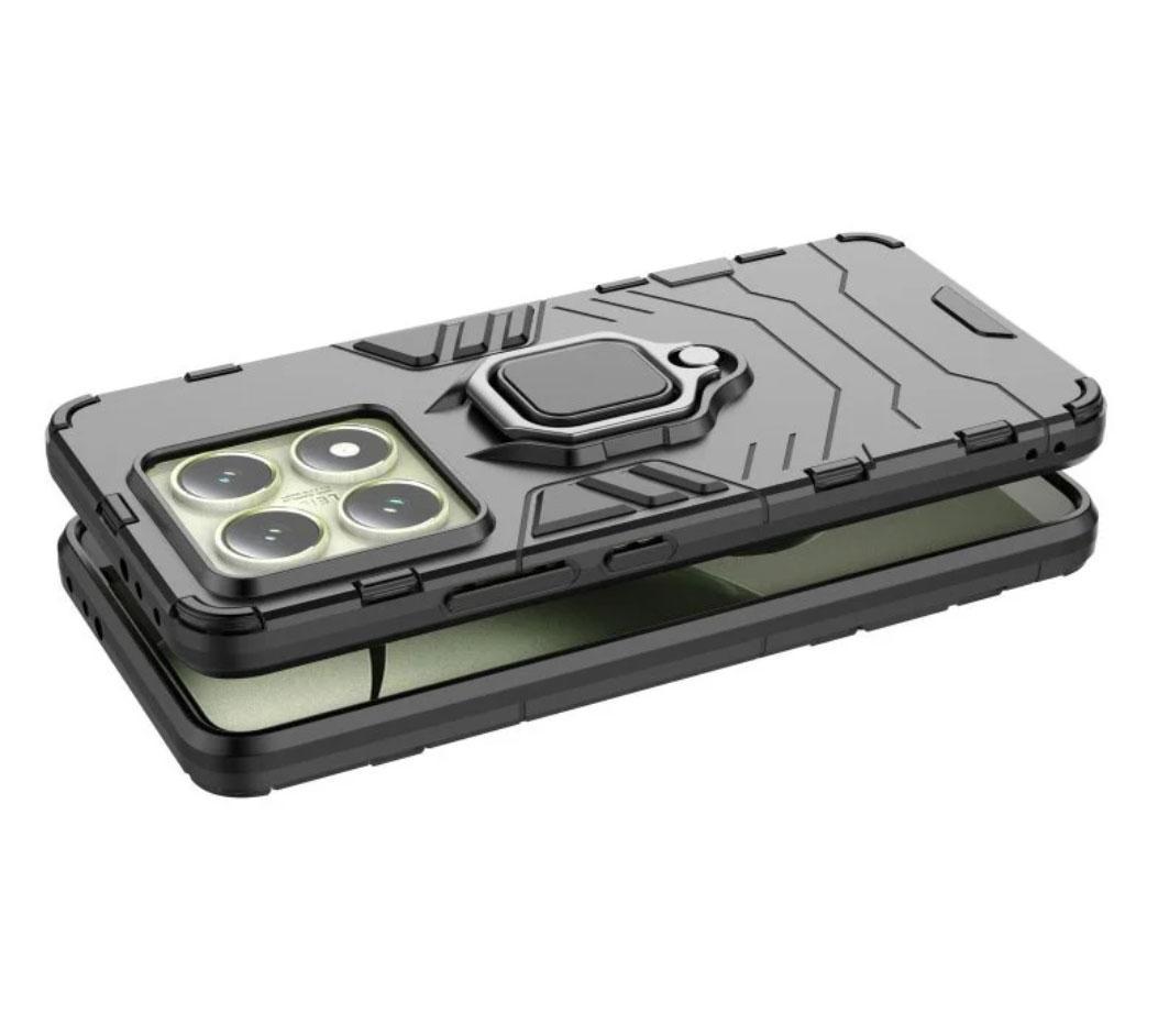 Чохол бампер Primolux Ring Armor для Xiaomi 14T 5G - Black - фото 5