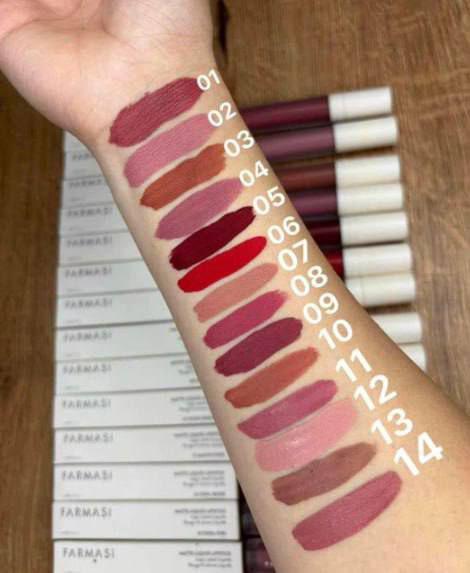 Помада жидкая матовая Farmasi 07 Money Maker 4 г (77627833) - фото 9 Помада жидкая матовая Farmasi 07 Money Maker 4 г (77627833) - фото 9