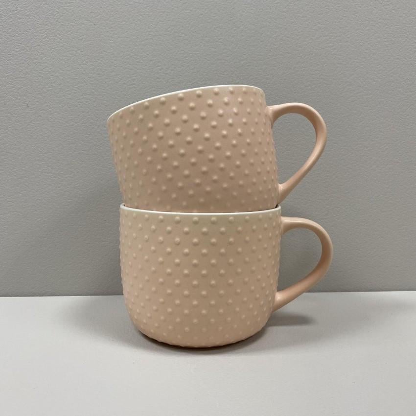 Чашка S&T 4160-68 порцелянова 1000 мл 13,2х10,1 см Персиковий - фото 3