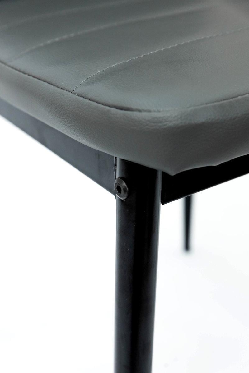 Стілець кухонний Мікс Меблі Ріо Чорно-сірий - фото 6 Стілець кухонний Мікс Меблі Ріо Чорно-сірий - фото 6