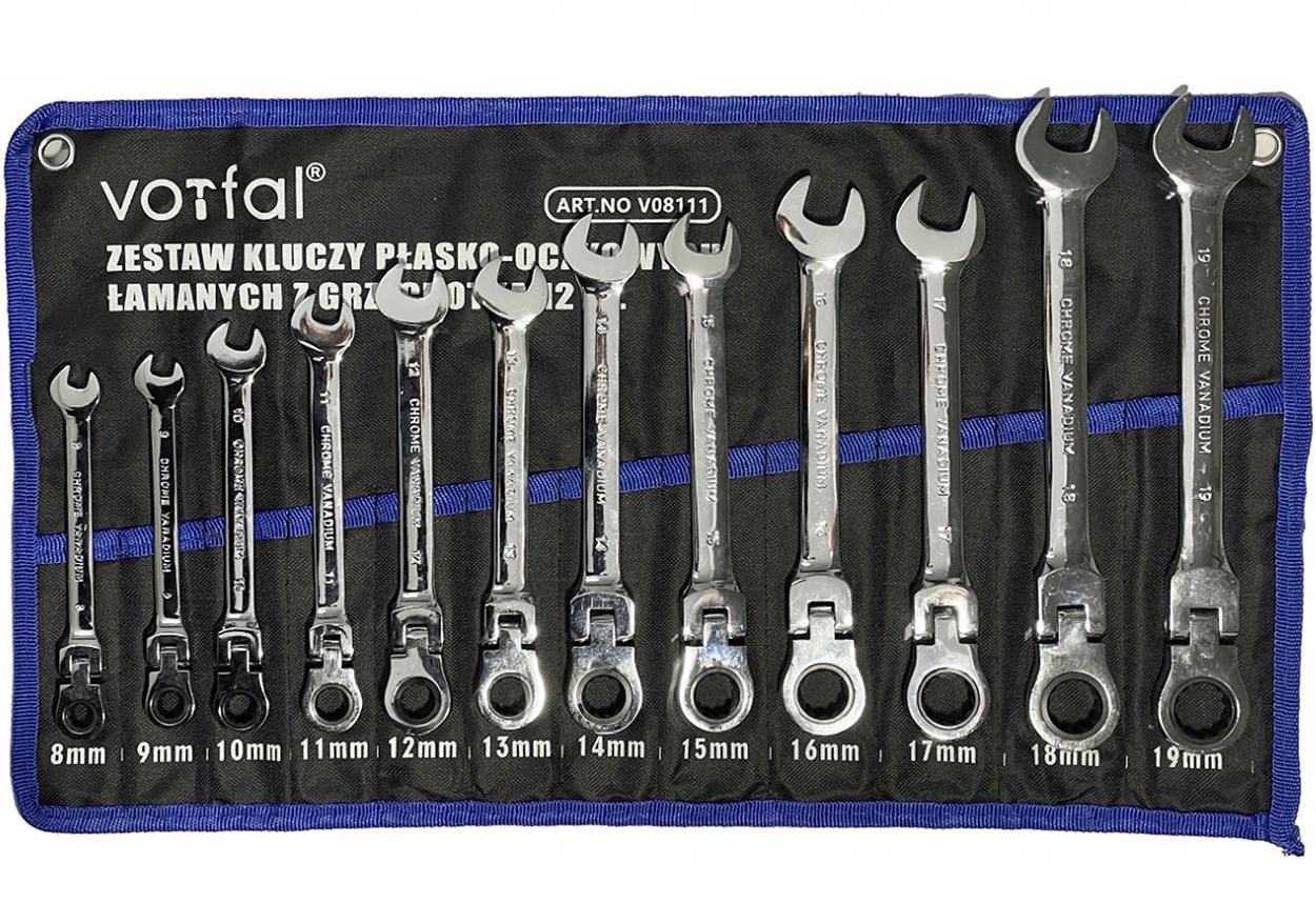 Ключі ріжково-накидні 8-19 набір 12 шт. (11917023727) Ключі ріжково-накидні 8-19 набір 12 шт. (11917023727)