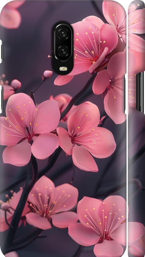 Чехол на OnePlus 6T Пурпурная сакура (6075m-1587-42517)