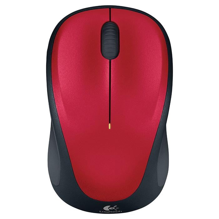 Компьютерная мышка беспроводная Logitech M235 оптическая 1000 dpi Красный (620258)