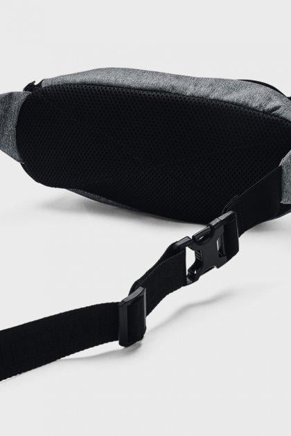 Сумка спортивна поясна UA Flex Waist Bag 12x15x31 см Сірий (1364190-012) - фото 4