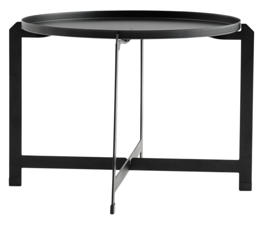 Лаунж-столик 50х40 см Чорний (0e3cfb4e)