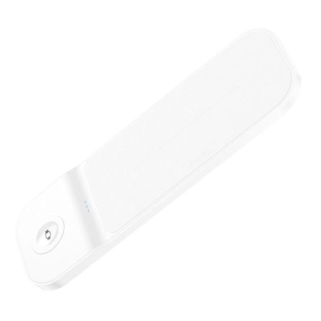 Зарядное устройство беспроводное Hoco Qi Step 3in1 22,5W Белый (CQ5) Зарядное устройство беспроводное Hoco Qi Step 3in1 22,5W Белый (CQ5)