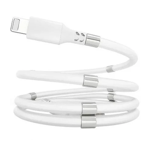 Кабель магнитный USB-Lightning MagLink 7612 White