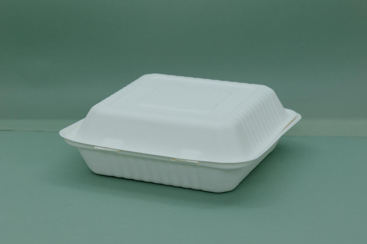 Одноразовий контейнер 23х23х7,8 см 100 шт. - фото 3 Одноразовий контейнер 23х23х7,8 см 100 шт. - фото 3