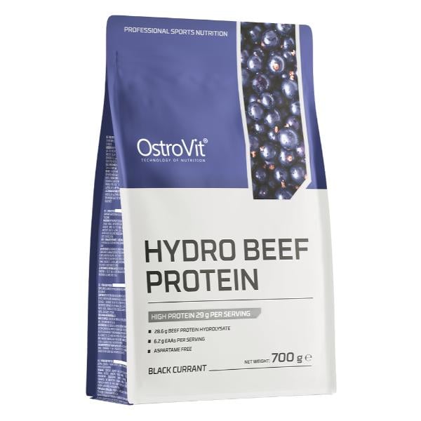 Протеїн OstroVit Hydro Beef Protein 700 г 23 порції Black Currant (000027263)